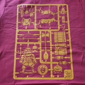 Dungeons and Dragons Graphic Tee Size Large Loot Crate Exclusive